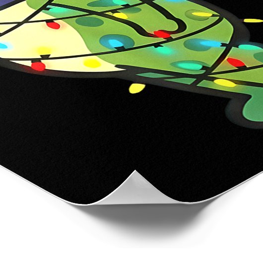 Frogs Against Fascism Rtland Frog Protest Christma Poster (Hoek)