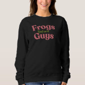Frogs before guys valentine  trui (Voorkant)