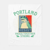 Frogs Classic Fleece Deken (Voorkant)