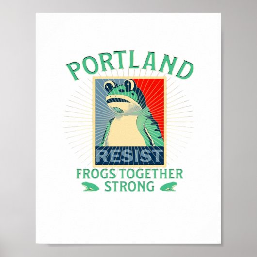 Frogs Classic Poster (Voorkant)