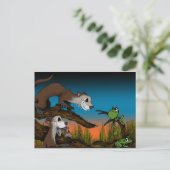 Frog's fout briefkaart (Staand voorkant)