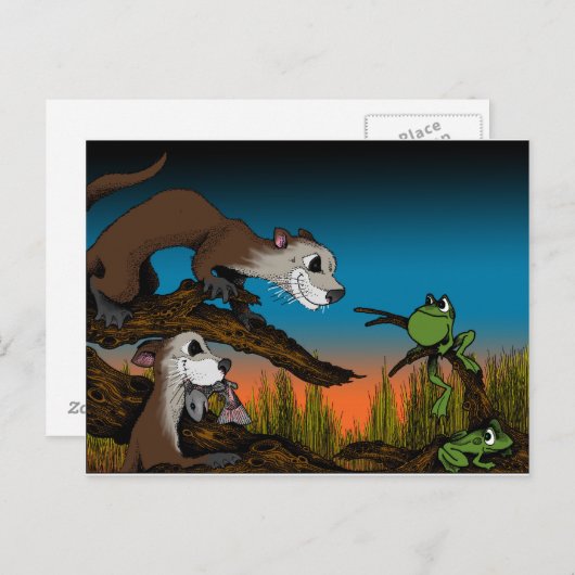 Frog's fout briefkaart (Voorkant / Achterkant)