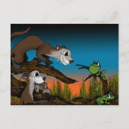 Frog's fout briefkaart