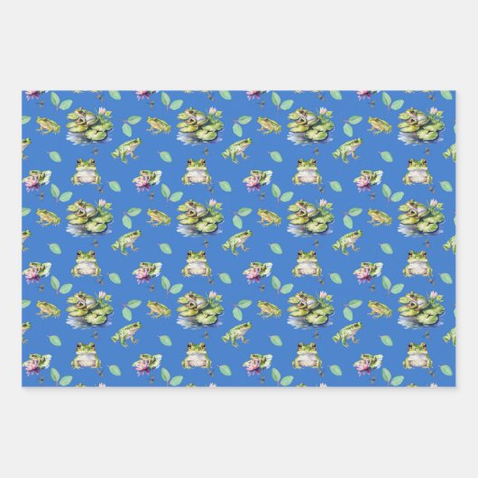 Frogs  inpakpapier vel (Voorkant 3)