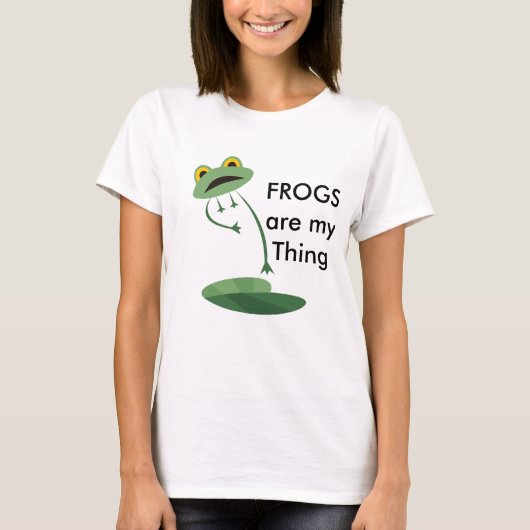 FROGS is mijn ding T-shirt (Voorkant)