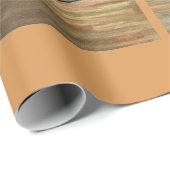 Frogs Lily Pads Moon Illustration Cadeaupapier (Rol Hoek)