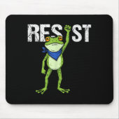 Frogs Resist - Rtland Frog Protest Funny  Muismat (Voorkant)
