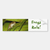 Frogs Rule Bumpersticker (Voorkant)