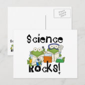 Frogs Science Rocks Briefkaart (Voorkant / Achterkant)