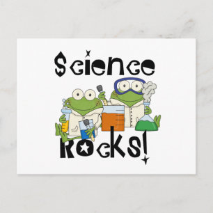 Frogs Science Rocks Briefkaart