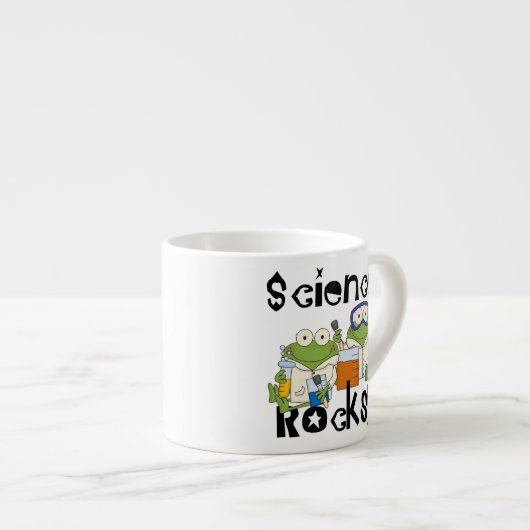 Frogs Science Rocks Espresso Kop (Voorkant rechts)