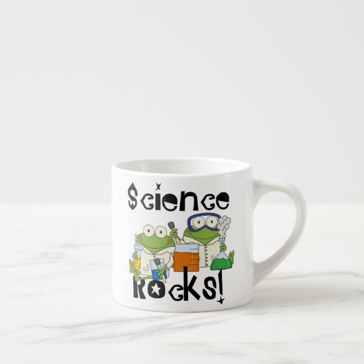 Frogs Science Rocks Espresso Kop (Rechts)