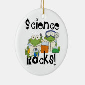 Frogs Science Rocks Keramisch Ornament (Rechts)