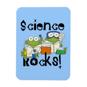 Frogs Science Rocks Magneet