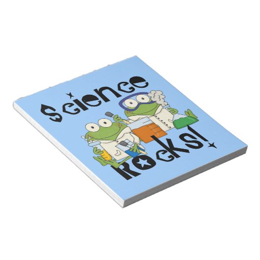 Frogs Science Rocks Notitieblok (Schuin)