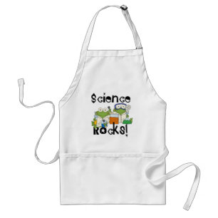 Frogs Science Rocks Standaard Schort