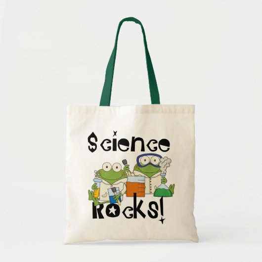 Frogs Science Rocks Tote Bag (Voorkant)