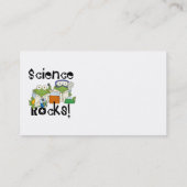 Frogs Science Rocks Visitekaartje (Achterkant)
