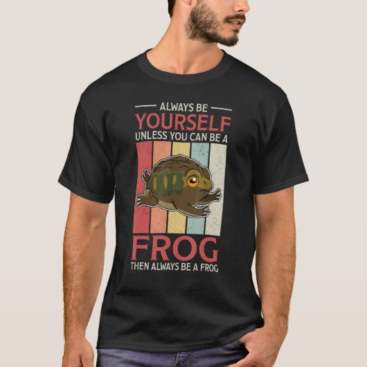 Frogs Toads Biology Biologist Humor Saying Amphibi T-shirt (Voorkant)