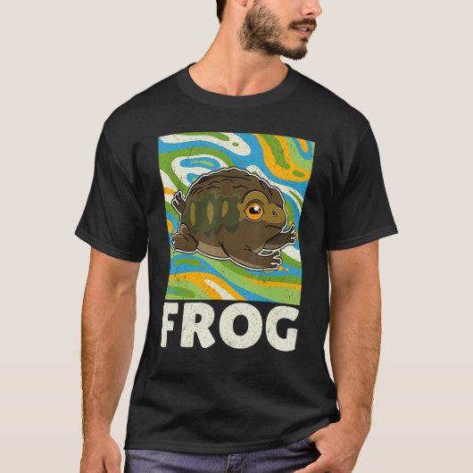 Frogs Toads Biology Biologist Humor Saying Amphibi T-shirt (Voorkant)