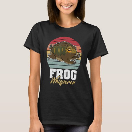 Frogs Toads Biology Biologist Humor Saying Amphibi T-shirt (Voorkant)