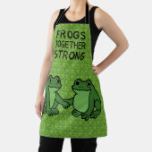 Frogs Together Strong Portland Frog Protest Schort (Insitu)