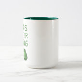 Frogs Together Strong Portland Frog Protest Tweekleurige Koffiemok (Center)