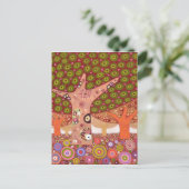 Frogspawn trees 2010 briefkaart (Staand voorkant)