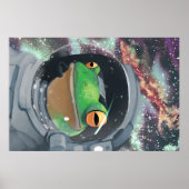 Frogstronaut Poster (Voorkant)