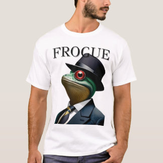 "FROGUE: Modieuze kikker fabelachtig!" T-shirt