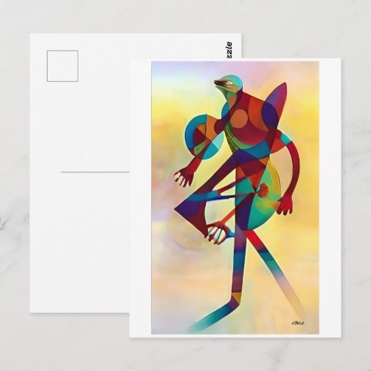 Frogwalker Briefkaart (Voorkant / Achterkant)