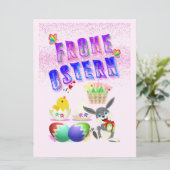 Frohe Ostern (Staand voorkant)