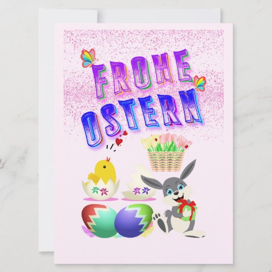 Frohe Ostern (Voorkant)