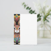 Frohe Ostern 2 Briefkaart (Staand voorkant)