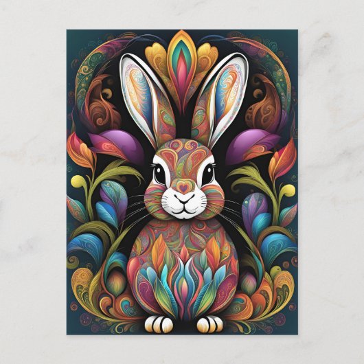 Frohe Ostern 2 Feestdagenkaart (Voorkant)