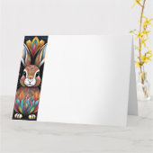 Frohe Ostern 2 Kaart (Gele Bloem)