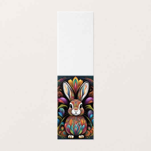 Frohe Ostern 2 Kaart (Buitenkant ongevouwen)