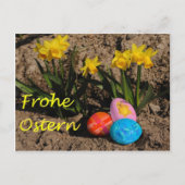 Frohe Ostern Briefkaart (Voorkant)