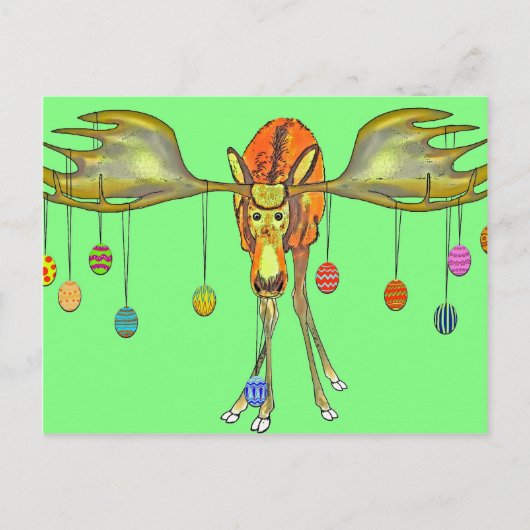 Frohe Ostern Briefkaart (Voorkant)