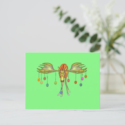 Frohe Ostern Briefkaart (Staand voorkant)