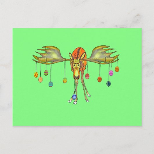 Frohe Ostern Briefkaart (Voorkant)