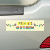 Frohe Ostern Bumpersticker (Op auto)