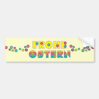 Frohe Ostern Bumpersticker