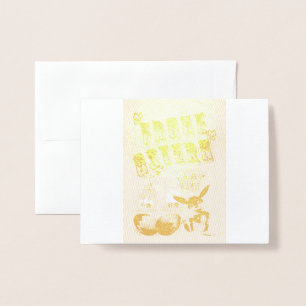Frohe Ostern Folie Kaarten