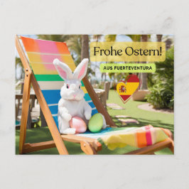 Frohe Ostern Fuerteventura Briefkaart