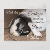Frohe Ostern für Deine Liebsten! Briefkaart (Voorkant)