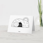 Frohe Ostern! Kaart Christus (Achterkant)