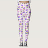 Frohe Ostern Leggings (Voorkant)