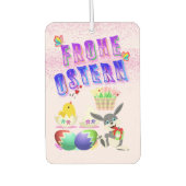 Frohe Ostern Luchtverfrisser (Voorkant)