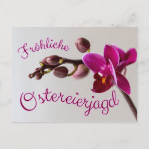 Frohe Ostern mit fröhlicher Ostereierjagd! Briefkaart